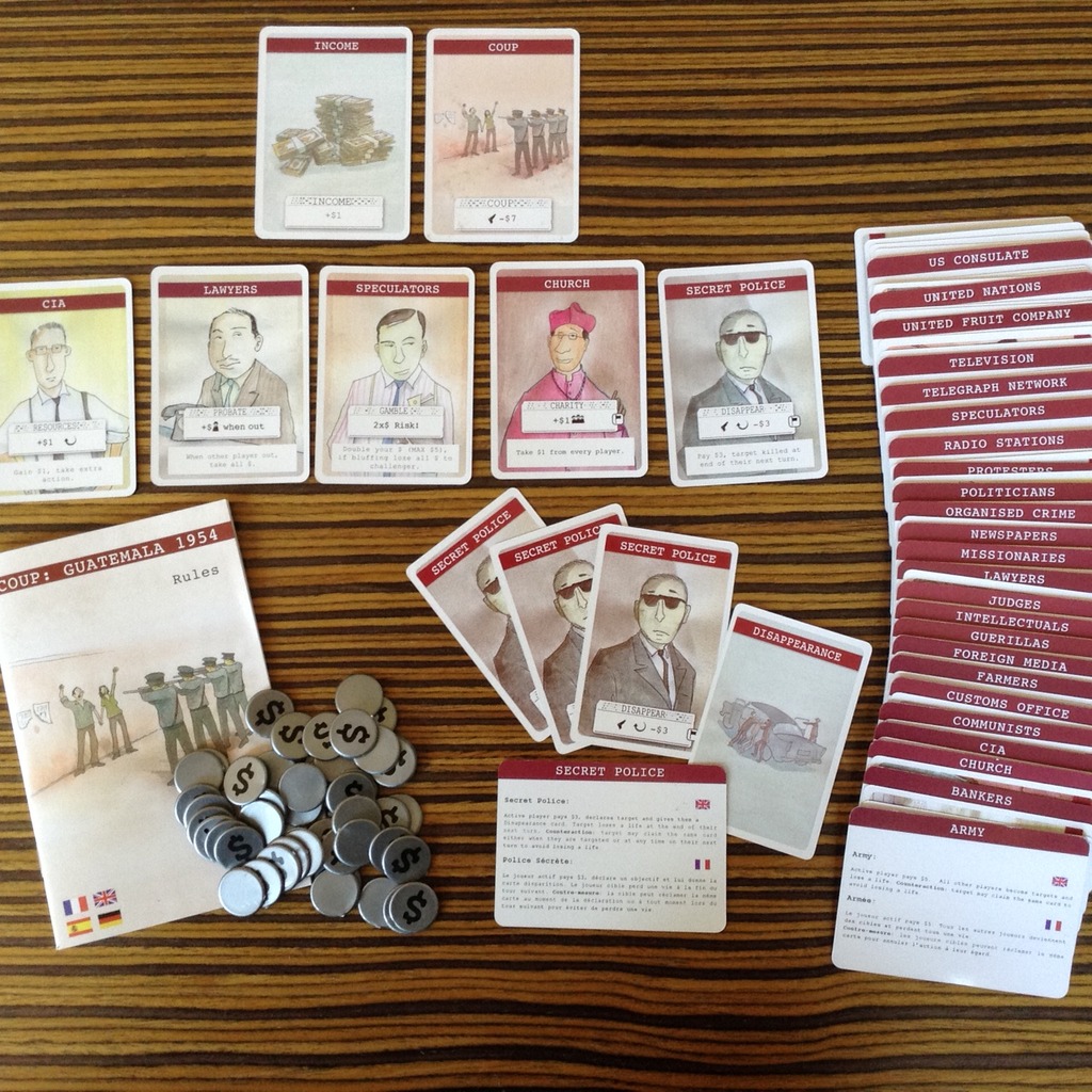 Coup: Rebellion G54--介绍规则测评与玩家评价-桌游圈